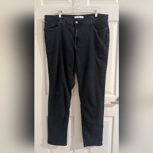 BRAX Feel Good Mary Straight Leg Jeans Indigo Blue Stretch SZ 36 US Inseam 30"